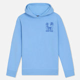 GOAT USA Palm Tree Hoodie- Blue