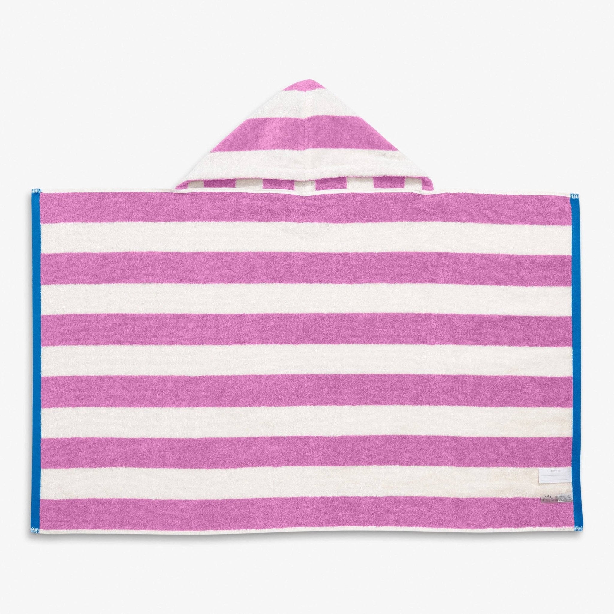 Kids Purple Stripe Hoodie Towel - Après NJ