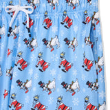GOAT USA Kids' Santa & Snowman AOP Mesh Shorts