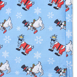 GOAT USA Kids' Santa & Snowman AOP Mesh Shorts