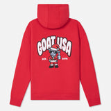 GOAT USA Kids' Thumbs Up Santa Hooded Sweatshirt