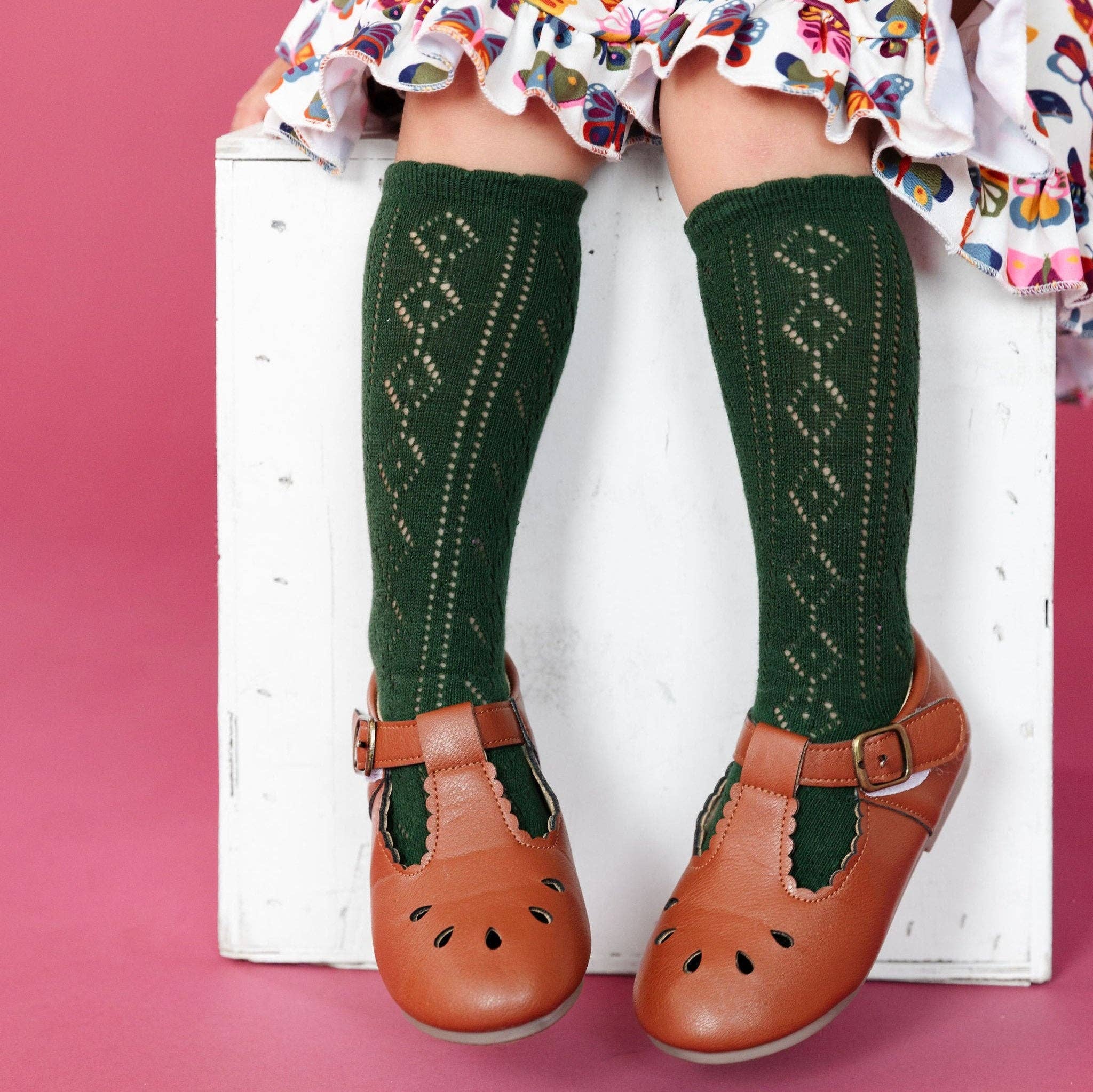 Knee High Socks - Forest - Après NJ