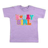 Lavender Birthday Girl Patch Short Sleeve T-Shirt - Après NJ