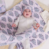 Nesting Box Baby Take Home Set - Lavendar Floral