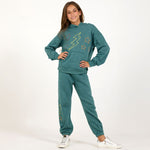 Lightning Heart Star Embroidered Joggers - Après NJ