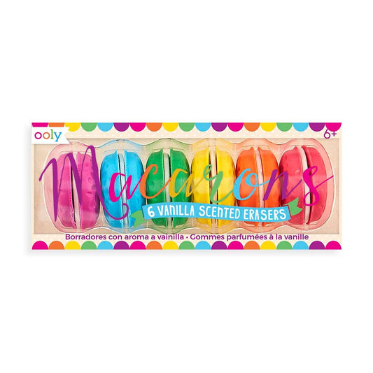 Macaron Scented Erasers - Set of 6 - Après NJ