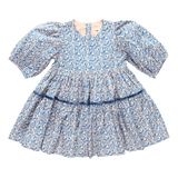 Maribelle Dress Blue Climbing Floral - Après NJ