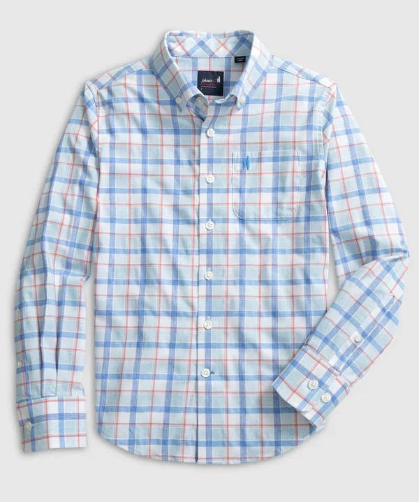 Medina Performance Button Up Shirt (Malibu) - Après NJ
