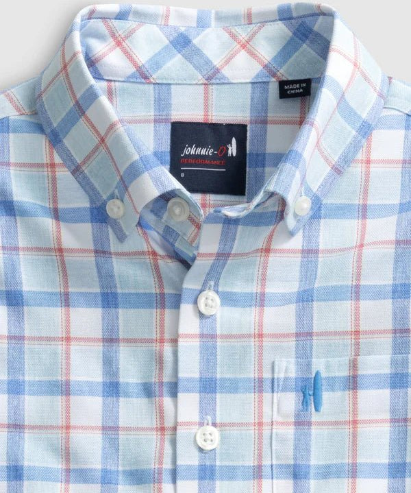 Medina Performance Button Up Shirt (Malibu) - Après NJ