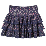 Melody Skirt in Midnight Ditsy Floral - Après NJ