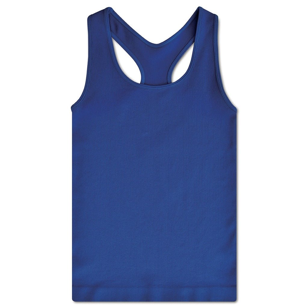 Midnight Blue Ribbed Racerback - Après NJ