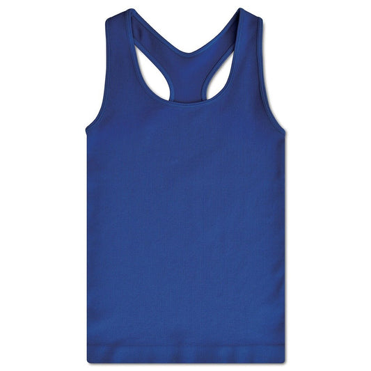 Midnight Blue Ribbed Racerback - Après NJ