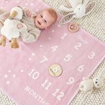 Milestone Mini Blush Blanket - Après NJ