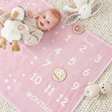 Milestone Mini Blush Blanket - Après NJ