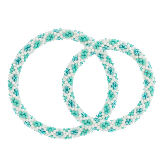 Mommy & Me Roll - On® Bracelets Aquamarine - Set of 2 - Après NJ