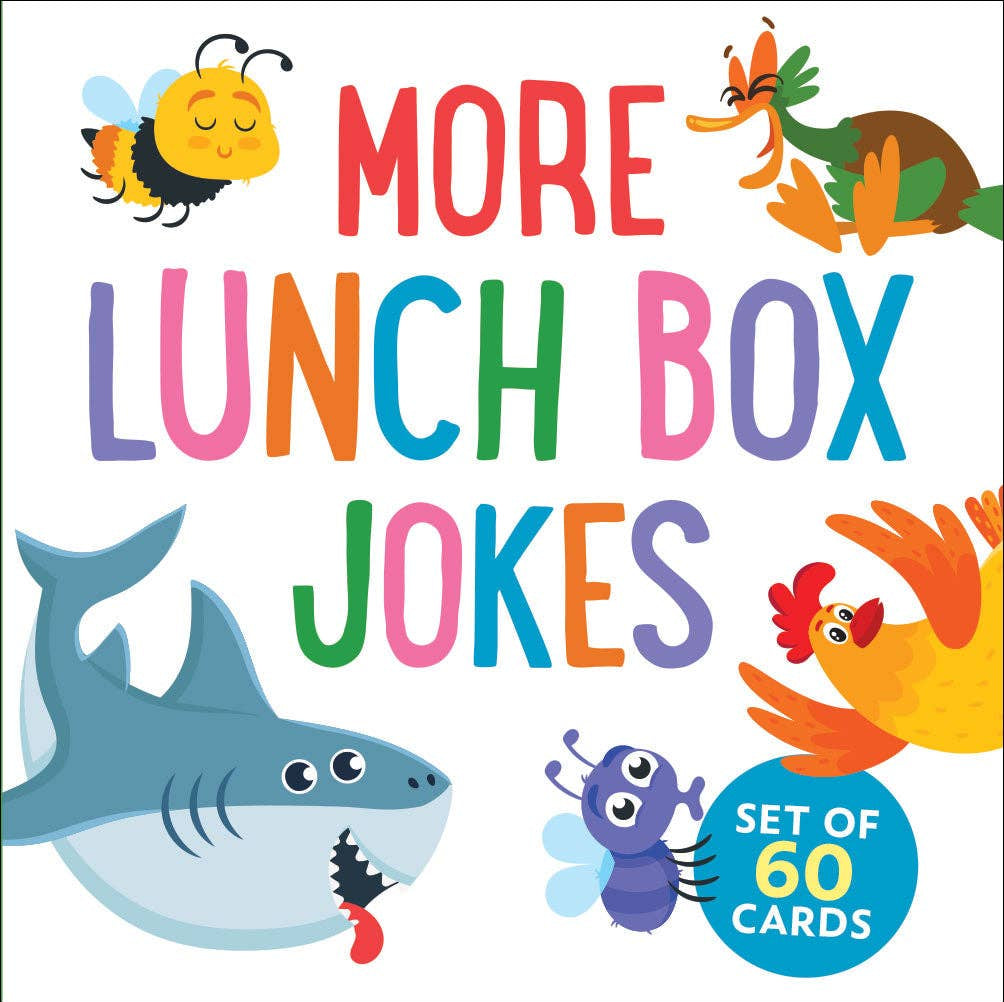 More Lunch Box Jokes Card Deck (Set of 60 cards) - Après NJ