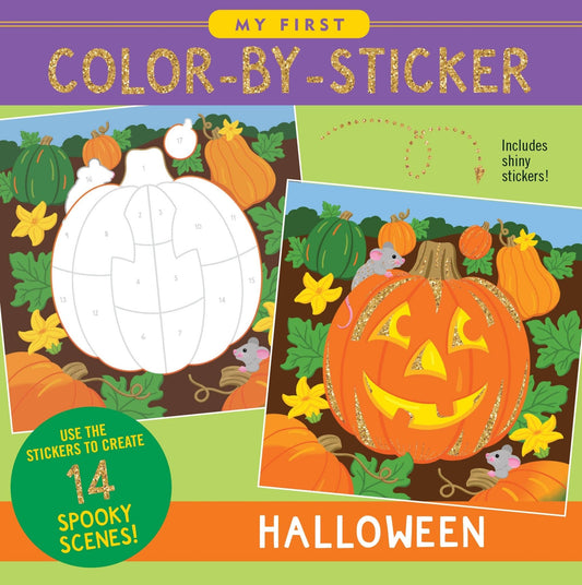 My First Color - By - Sticker Book - Halloween - Après NJ