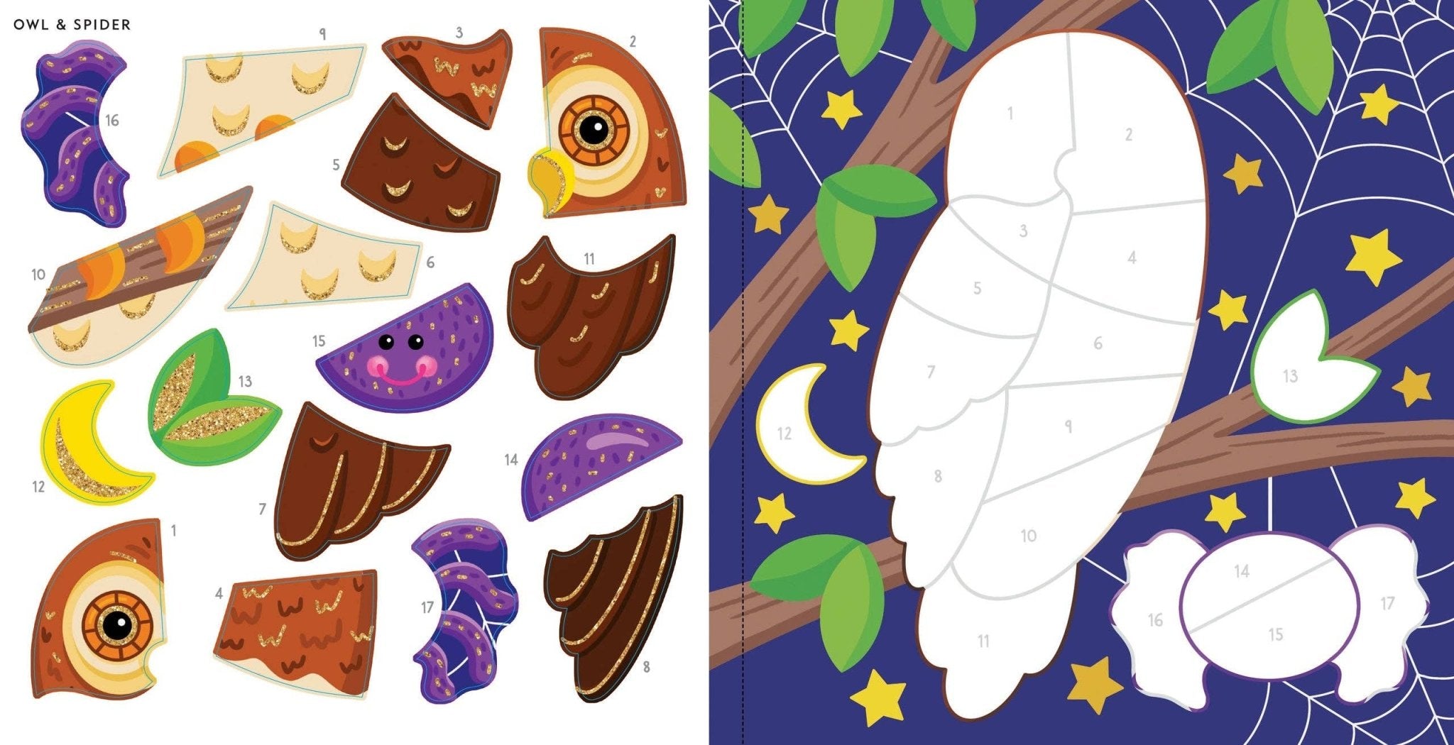 My First Color - By - Sticker Book - Halloween - Après NJ