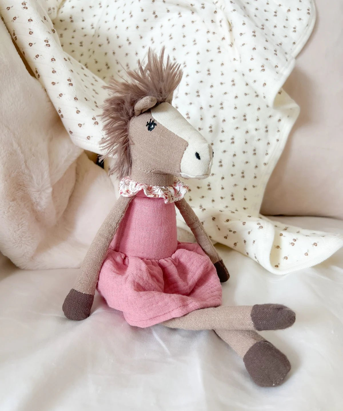 Nellie and Ned Horse Soft Doll - Après NJ