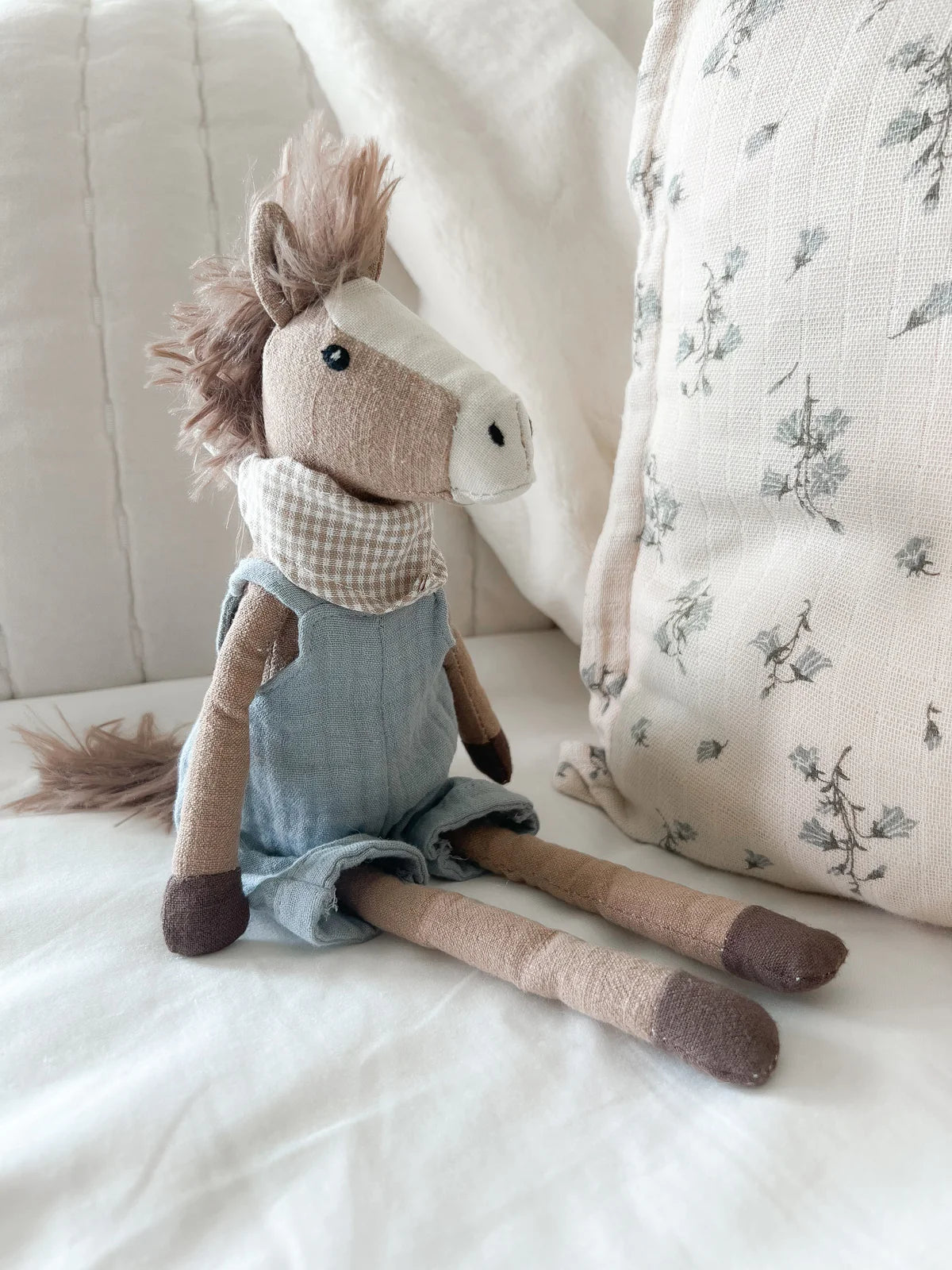 Nellie and Ned Horse Soft Doll - Après NJ