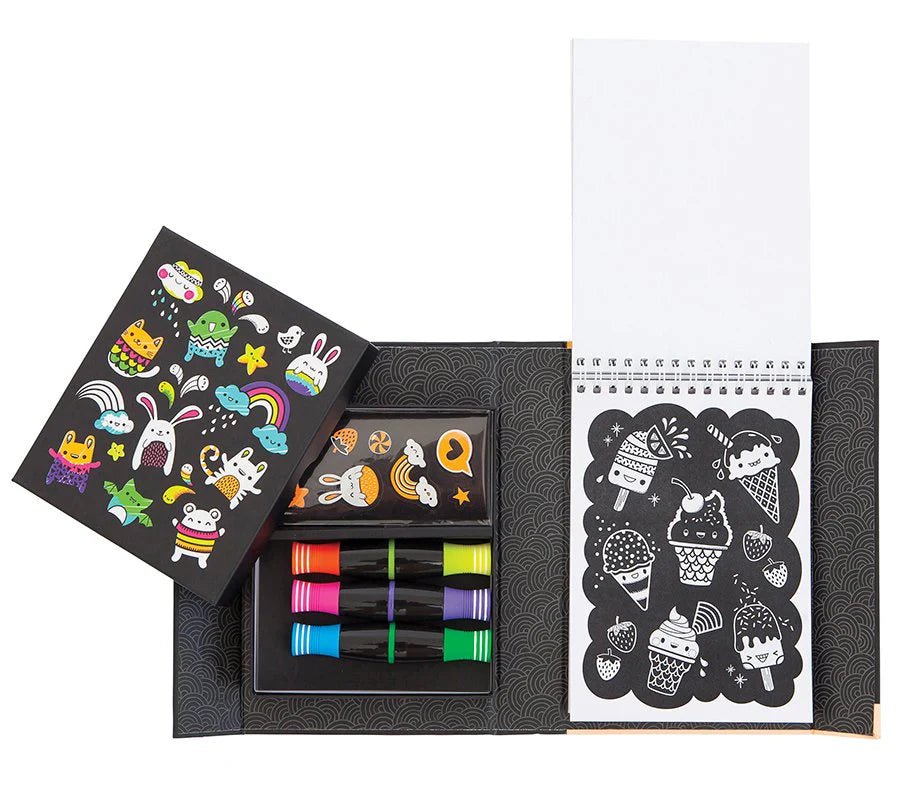 Neon Coloring Set - Glow Friends - Après NJ