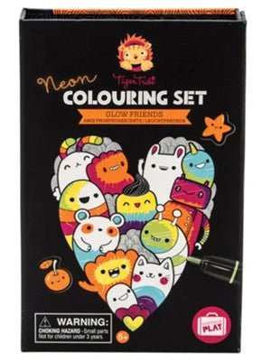 Neon Coloring Set - Glow Friends - Après NJ