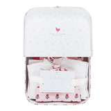 Opened Nesting box with items folded inside