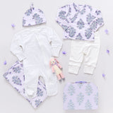 Nesting Box Baby Take Home Set - Lavendar Floral