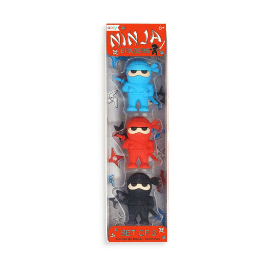 Ninja Erasers - Set of 3 - Après NJ