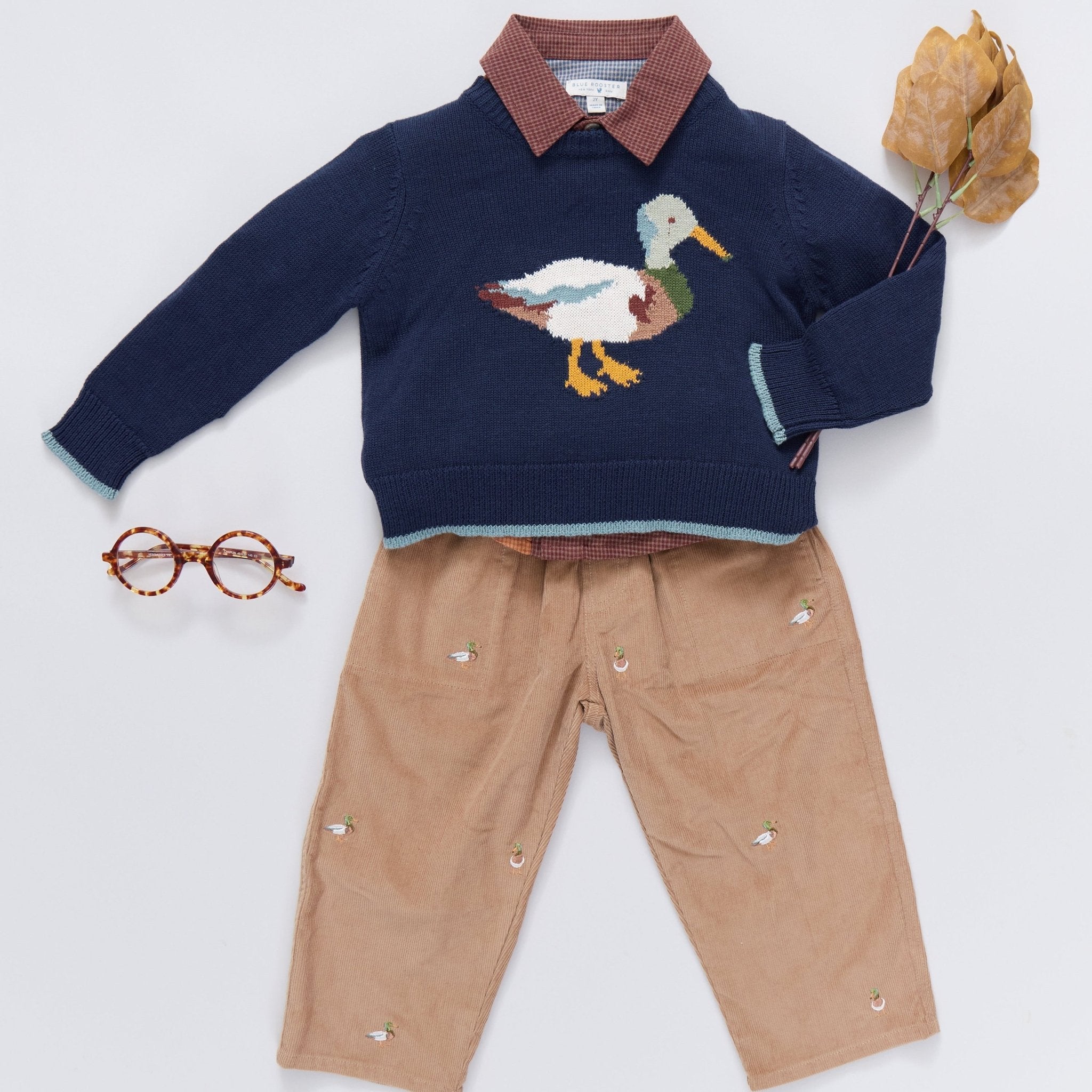 Oliver Sweater Navy Mallard - Après NJ
