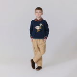 Oliver Sweater Navy Mallard - Après NJ