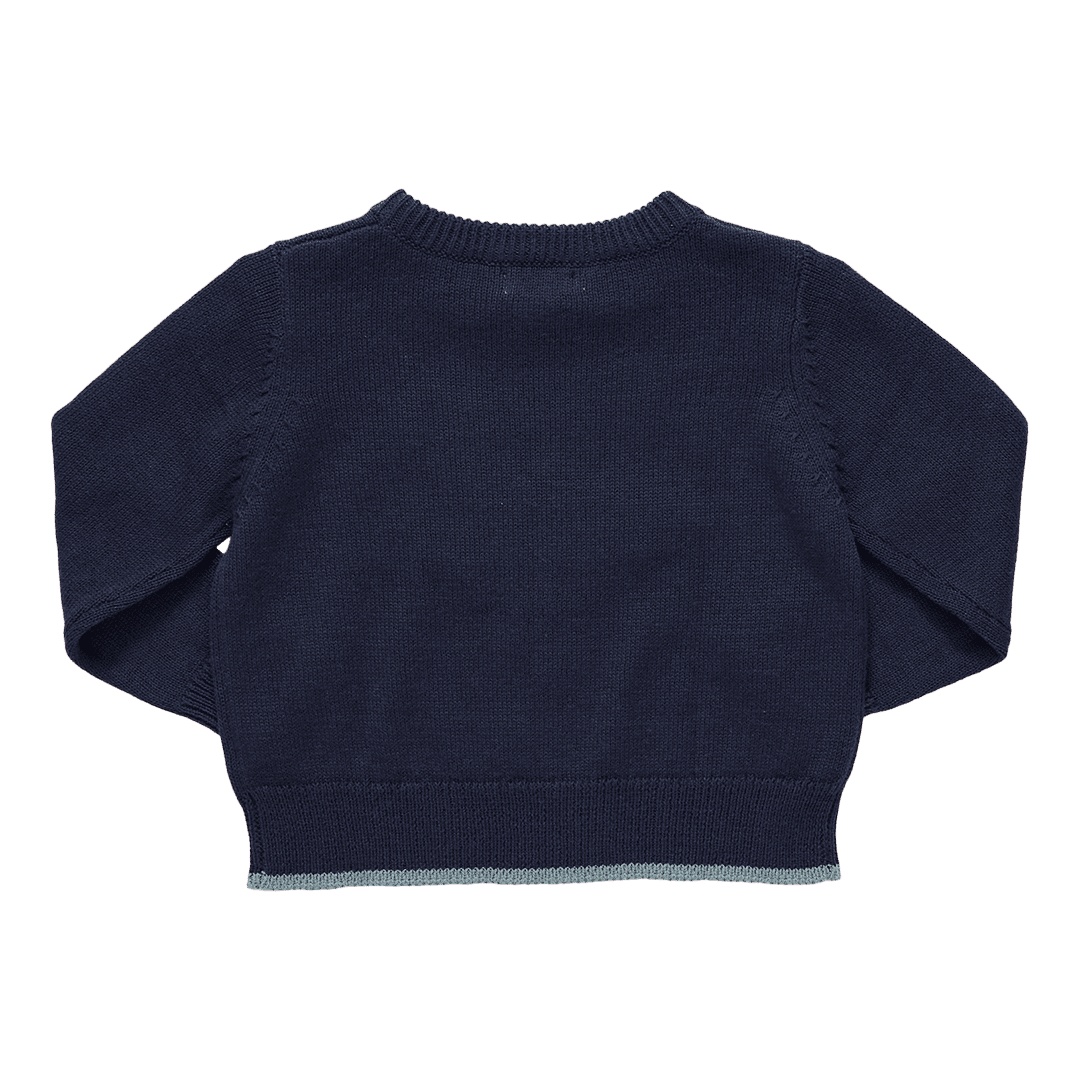 Oliver Sweater Navy Mallard - Après NJ
