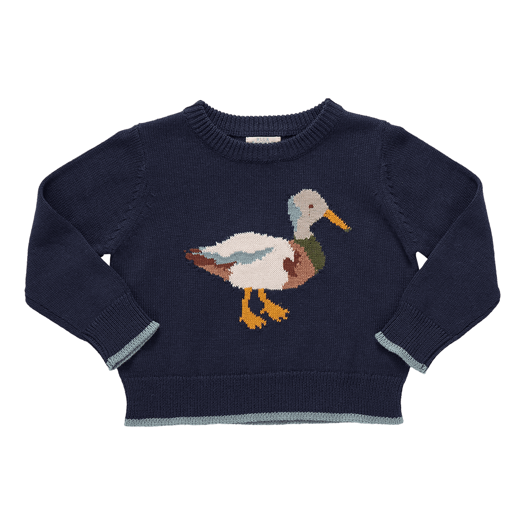Oliver Sweater Navy Mallard - Après NJ