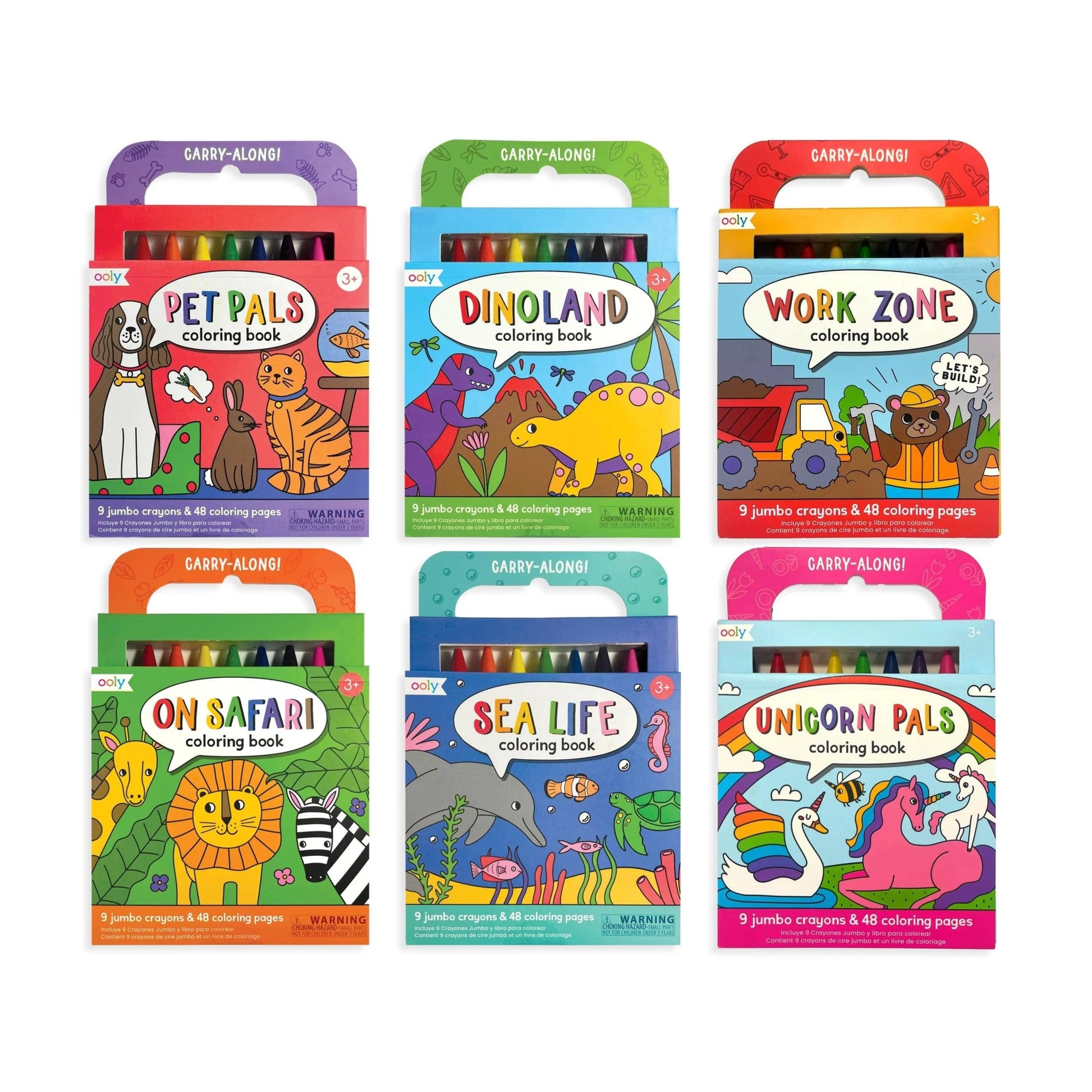 OOLY Carry Along Coloring Book - Après NJ