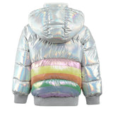 Hologram Rainbow Puffer Jacket