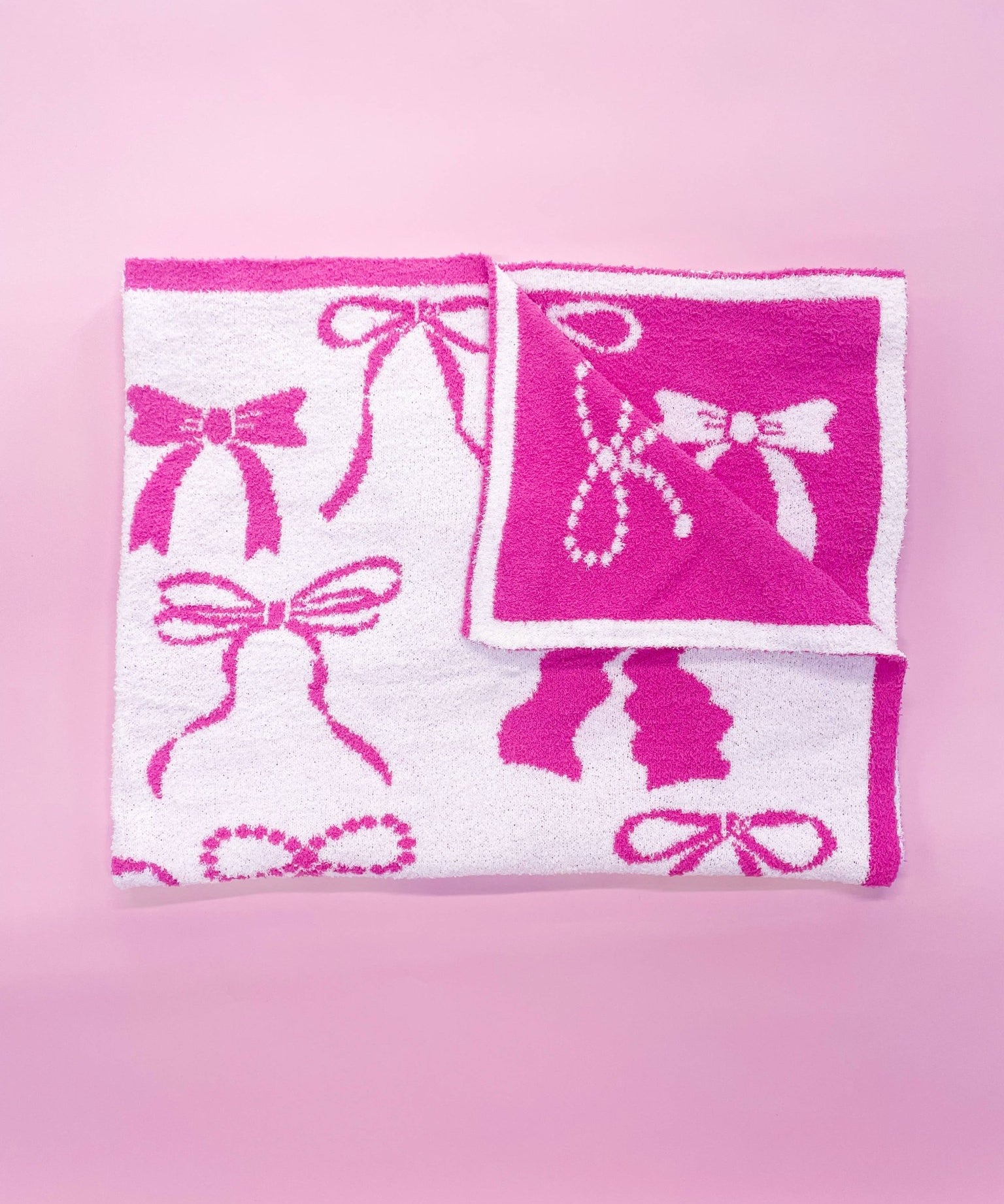 Pink Bow Blanket - Après NJ