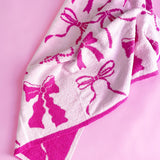 Pink Bow Blanket - Après NJ