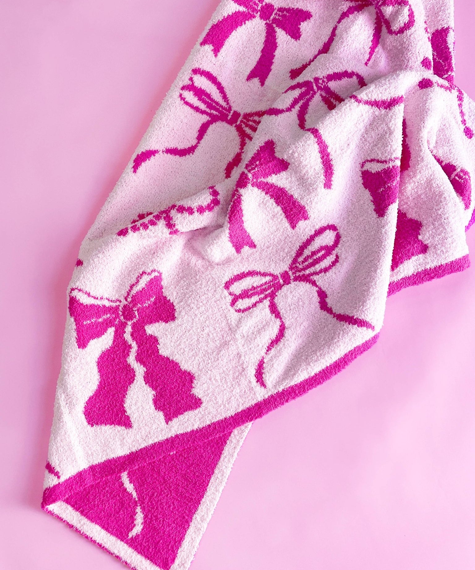 Pink Bow Blanket - Après NJ