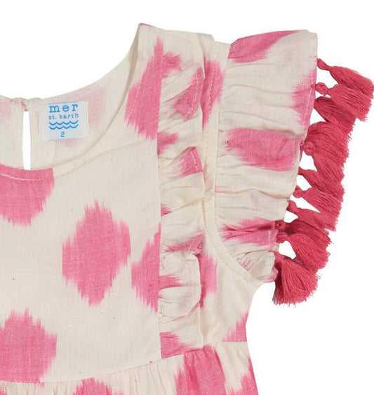 Pink Ikat Sophie Tassel Dress - Après NJ