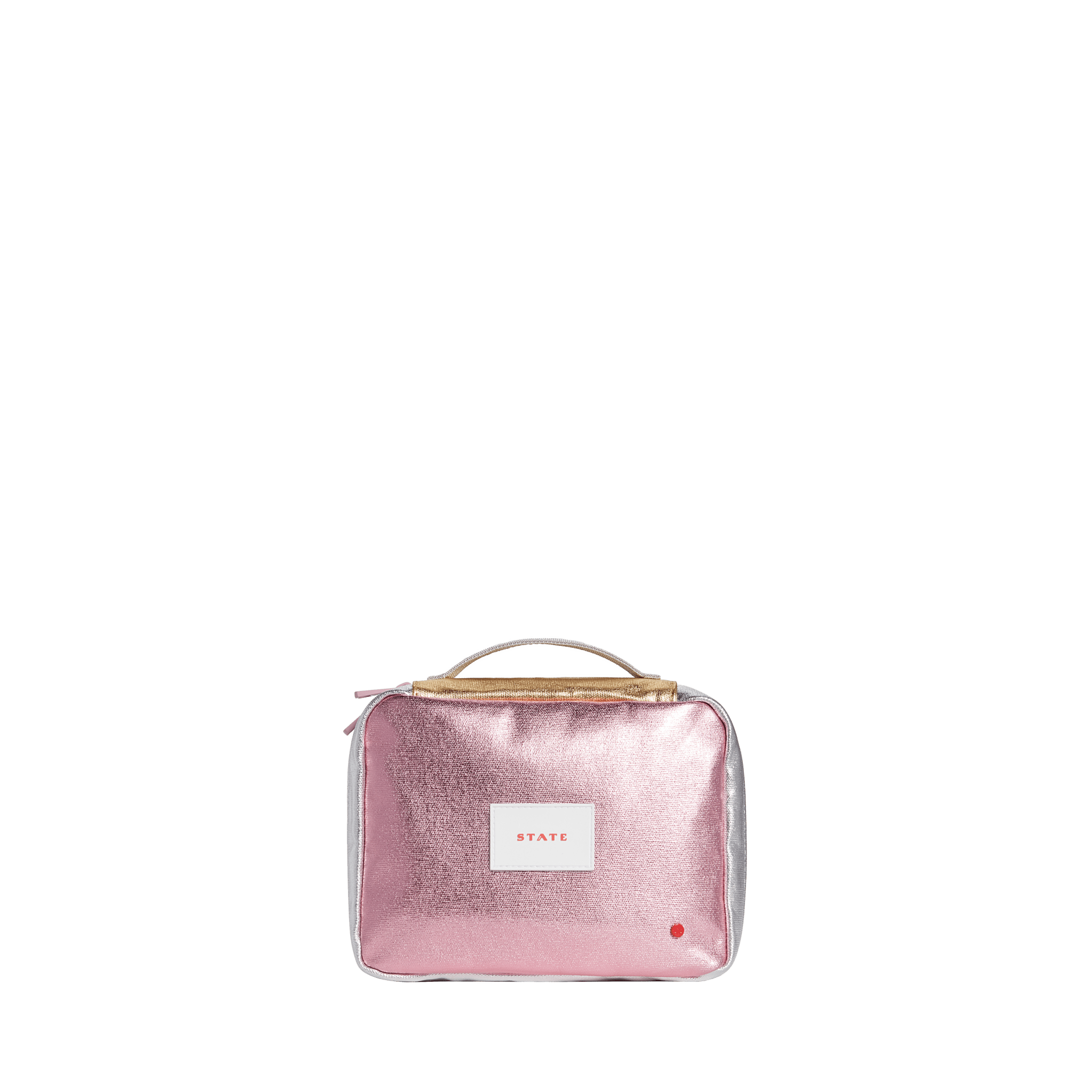 Pink Metallic Bensen Toiletry Kit - Après NJ