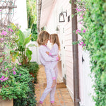 Pink Shell Print Kid's Pajamas - Après NJ