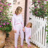 Pink Shell Print Kid's Pajamas - Après NJ