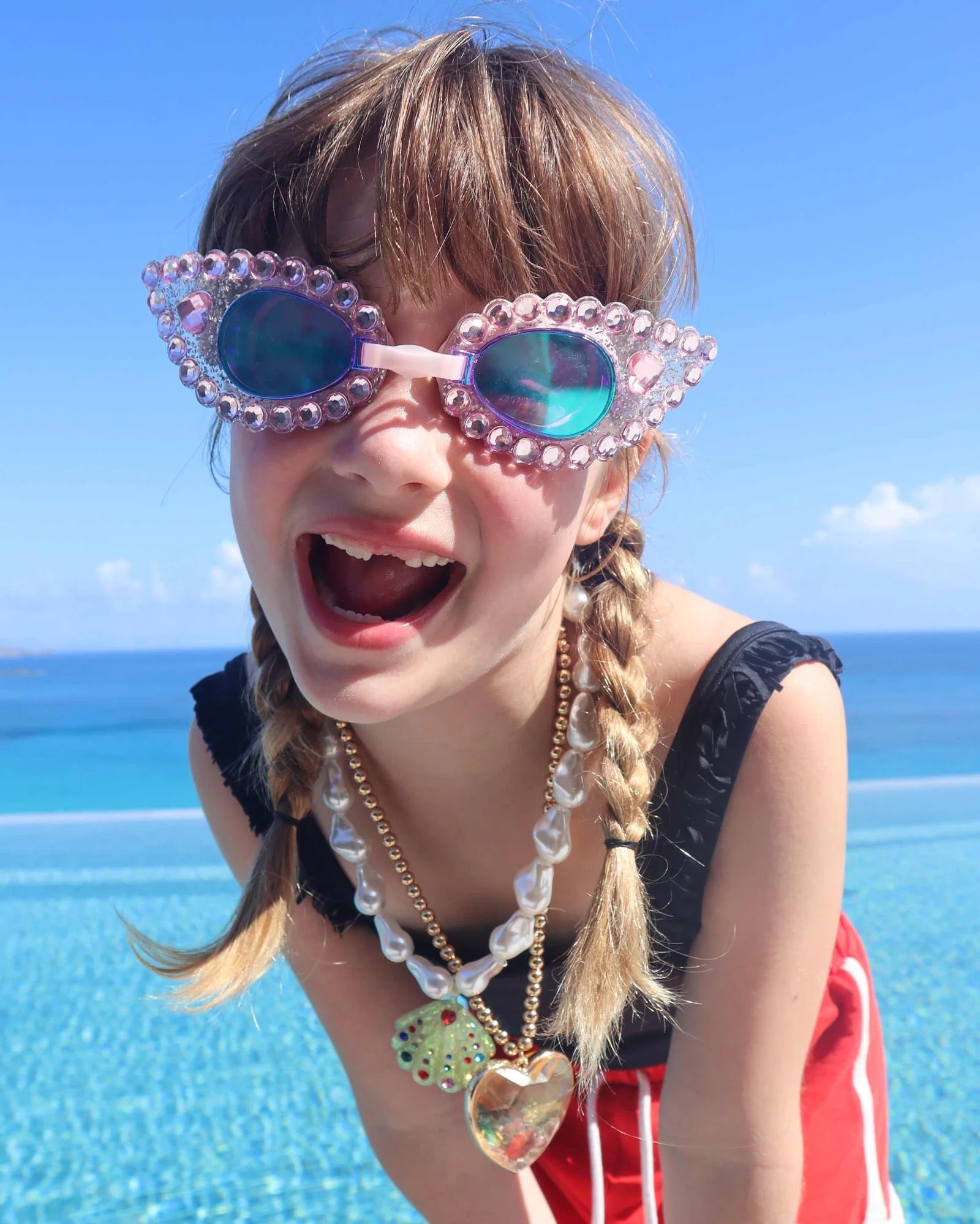 Pink Splash Goggles - Après NJ