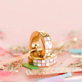 Pink/White Checkered Huggies - Après NJ