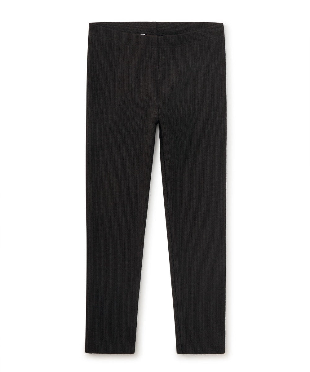 Pointelle Leggings - Jet Black - Après NJ