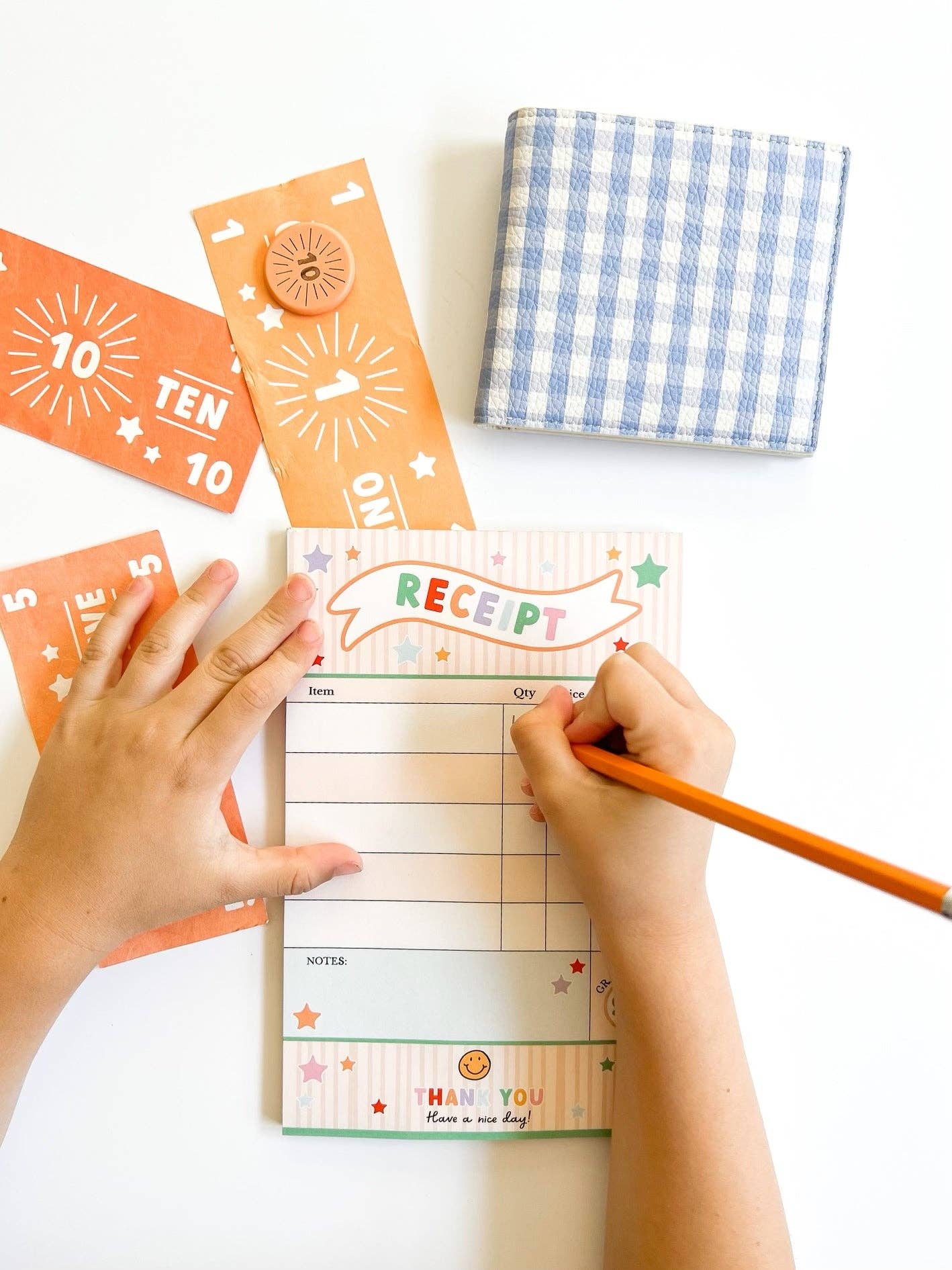 Pretend Play Receipt Pad - Après NJ