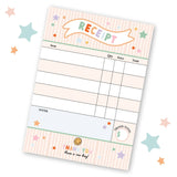 Pretend Play Receipt Pad - Après NJ
