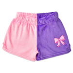 Pretty Bows Color BlockPlush Shorts - Après NJ