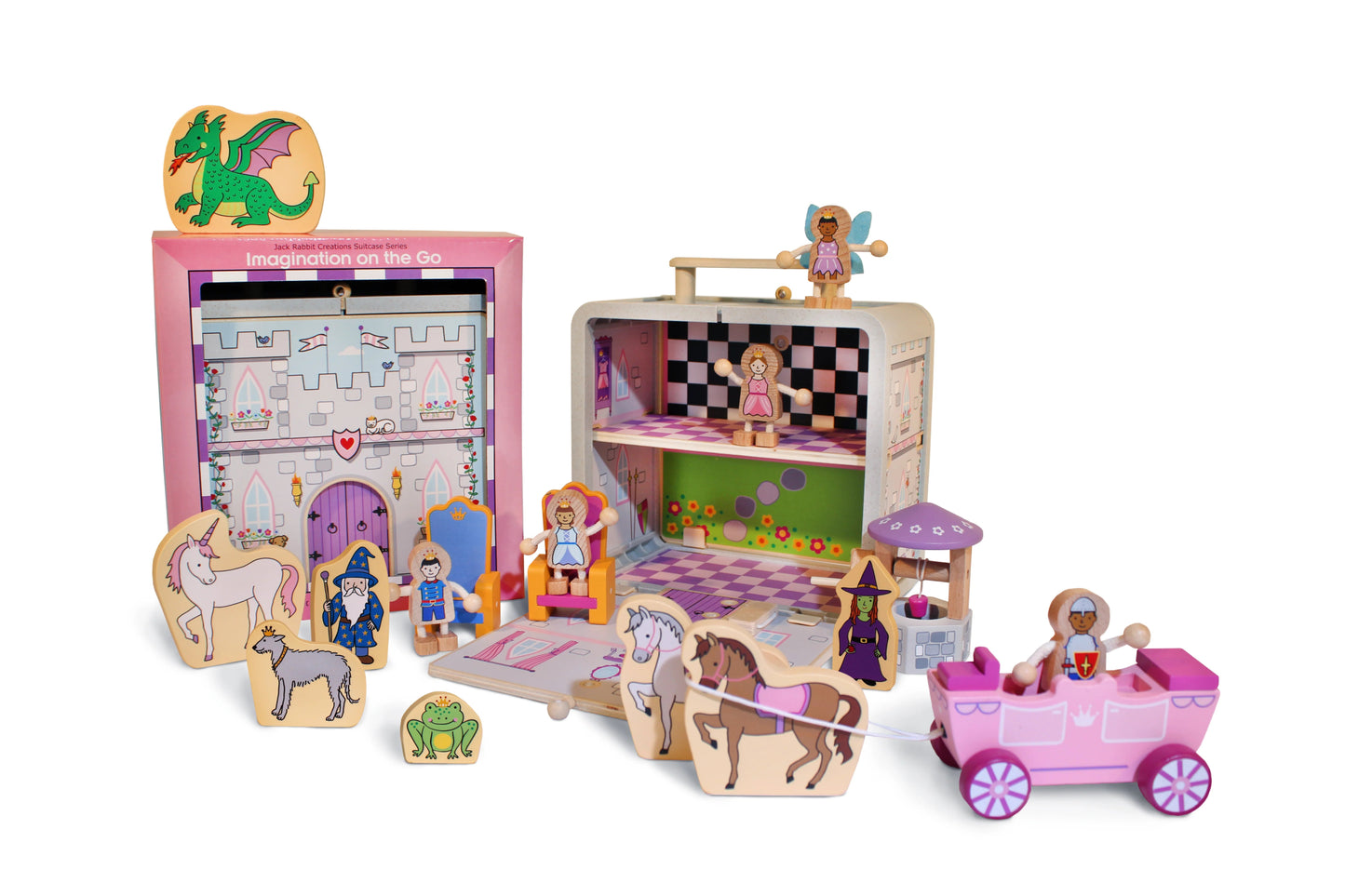 Princess Castle Suitcase Playset - Après NJ