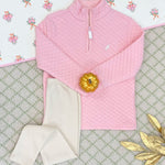Quilted Canter Collar Half Zip - Après NJ